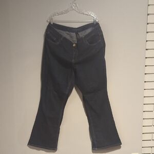 Lane Bryant Dark Blue Boot Cut Jeans